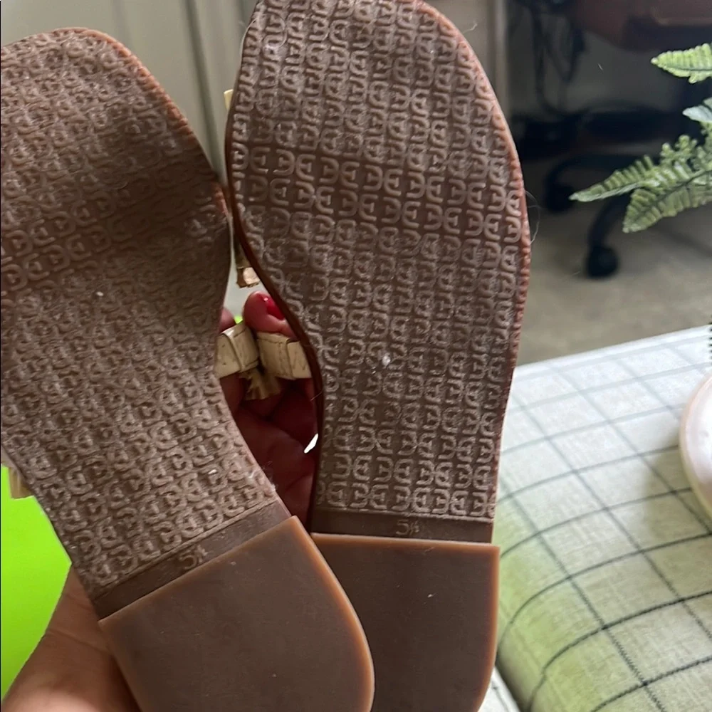 Sam Edelman Raffia Sandals - Picture 4 of 5